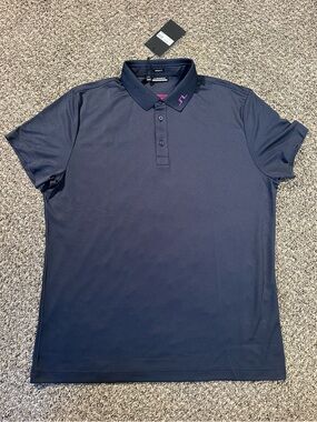 NWT J. Lindeberg Saks KV Degular Fit Polo.